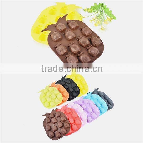 Flower shaped rose silicone soap mold