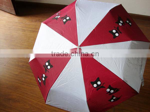 3 Fold Custom Print Umbrellas, All Kinds Printing Umbrellas