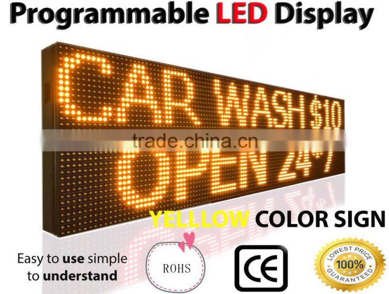 p10 led display screen sign board for outdoor text display from China alibaba