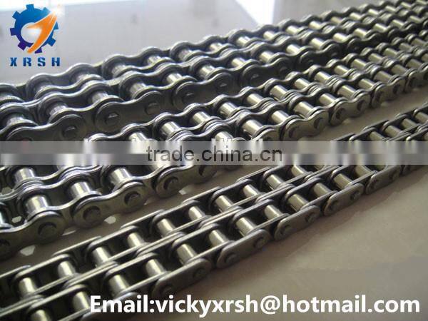 High precision double drive roller chain and sprocket