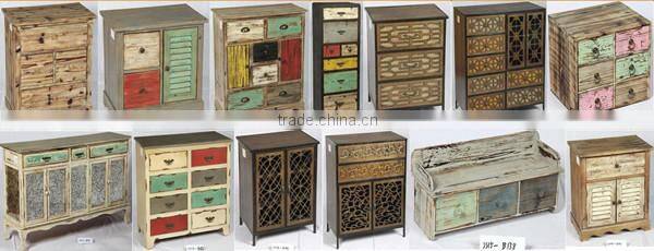 Wood Drawer Cabinet for Living Room Furniture