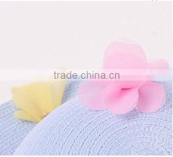 China Promotional Straw Hats For Little Girl