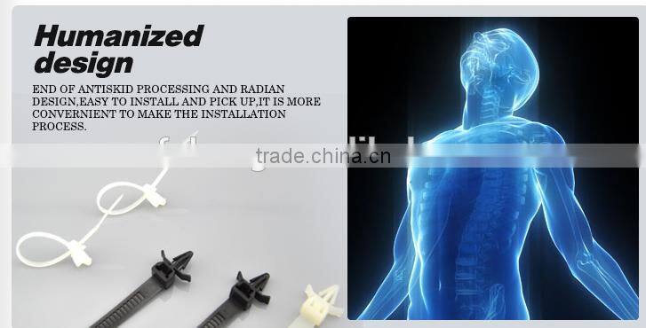 hook and loop plastic zip ties