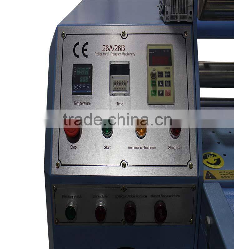 1.7m 420mm drum multi-function auto rotary heat transfer machine