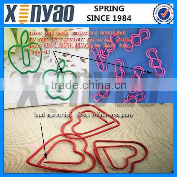 Hight quality Promotional gifts customer dessign white color animalsl binder clips