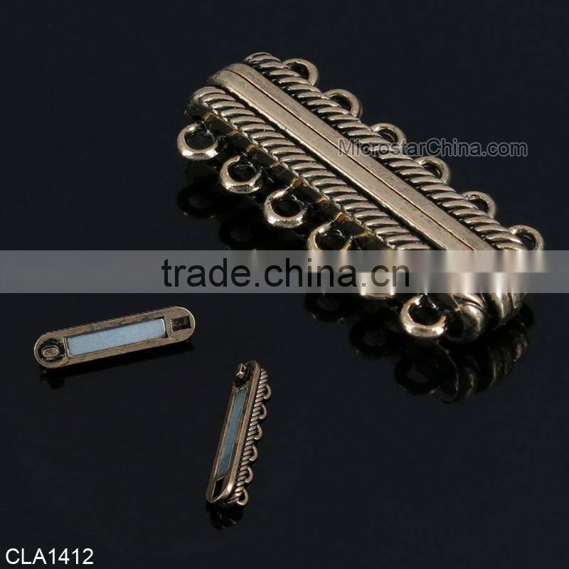 2015 Popular desgin high quality sterling silver magnetic clasp