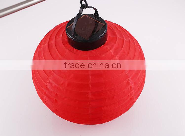 TYEE Chinese style red Lantern of solar garden lighting