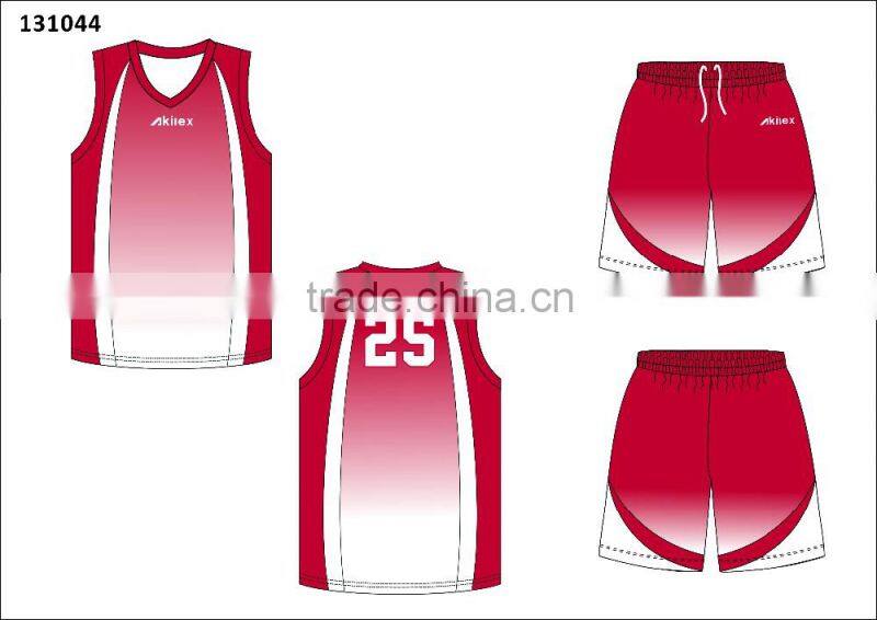 Custom 2016 new design cheap basketball jersey with OEM service