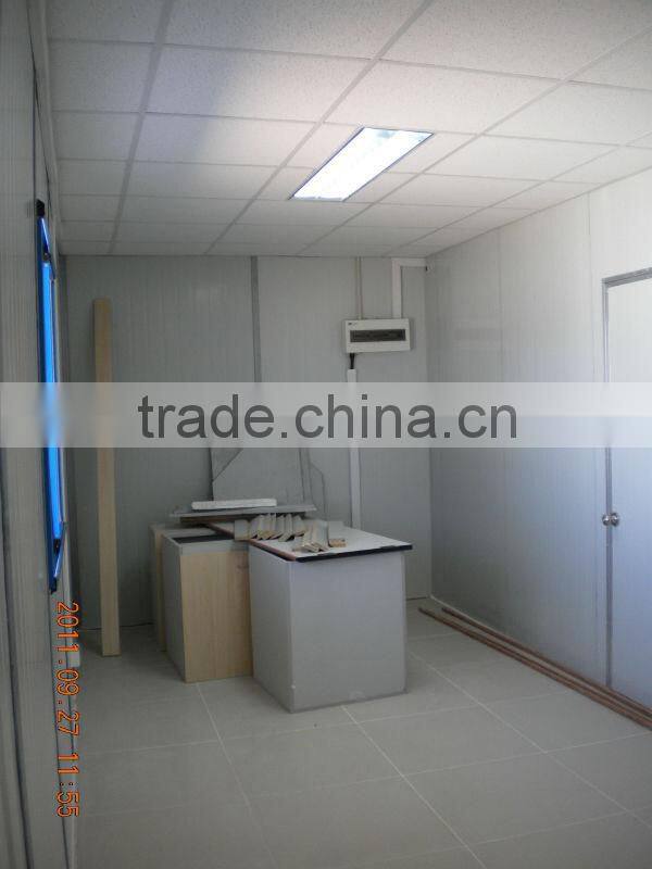 prefab comfortable house with galvanized structure