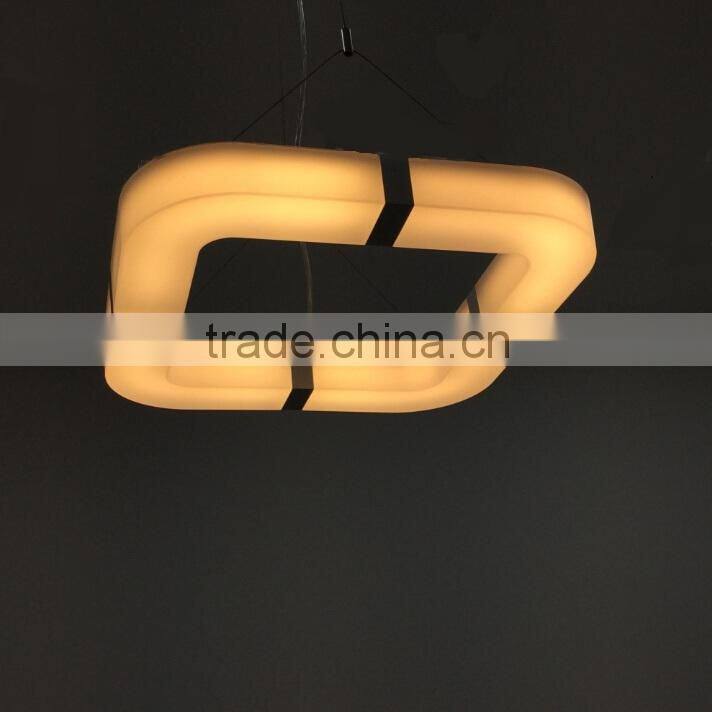 TIWIN high quality 28w 100-240V HEXI series fashion simple design Cool white led pendant lights for home Dining room