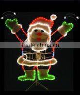 2013 outdoor 3D LED christmas motif light for lantern