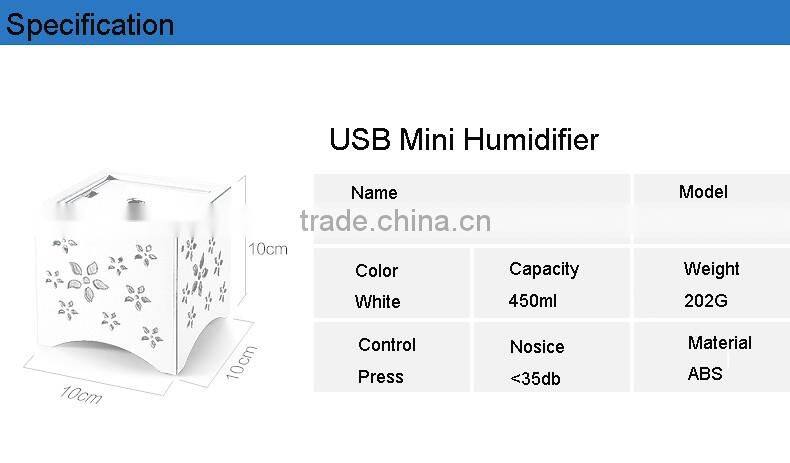 4 in 1 Aroma Humidifier USB lamp and Fan