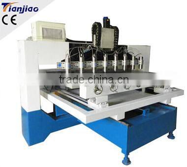 4 axis 8 spindles cnc wood router high efficiency wood router industrial wood router new type wood carving machine