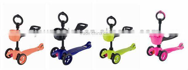 Hot selling 3 in 1 mini scooter for wholesale kid scooter