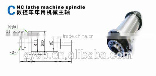 New high speed belt driven grinding spindle motor