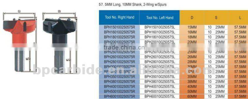 Hinge boring woodworking drill bits