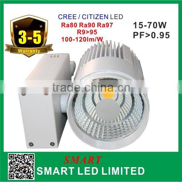 Dimmable 2 wire COB 35W led track light