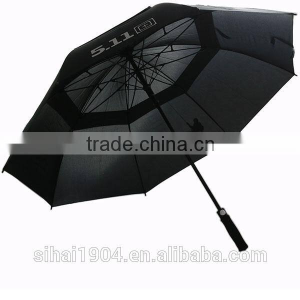 Black Friday double layer cheap windproof golf umbrella wholesale