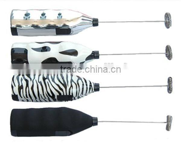 kitchen utensil electric stainless steel milk frother