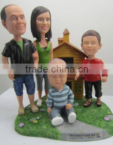 custom family figurine