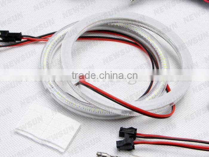 72mm 6.9W high power 3014 SMD led auto angel eyes light for all car 7000K ultra bright 72mm led angel eyes led halo light