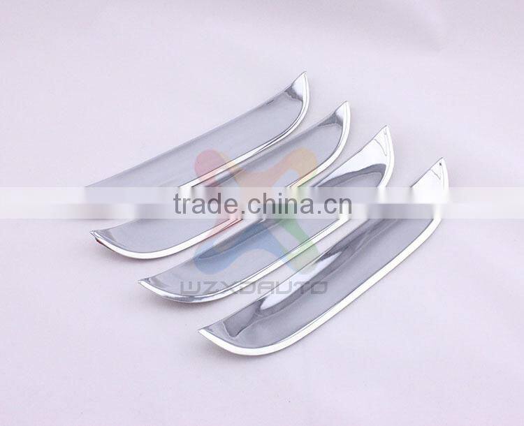SET ABS CHROME DOOR HANDLE BOWL INSERTS COVER HANDLE BOWL FOR CHEVROLET SAIL 2010