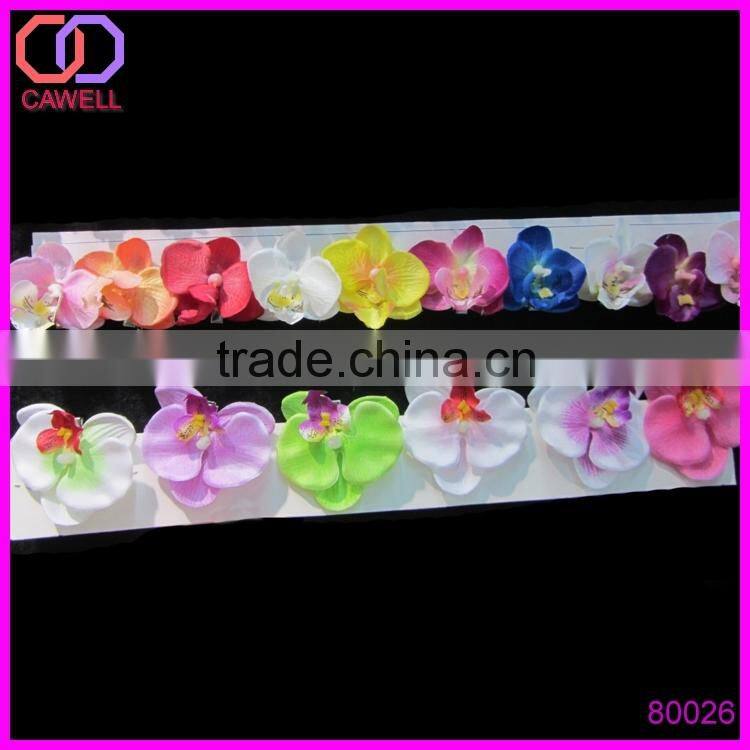 Wholesale artificial phalaenopsis orchids flower heads