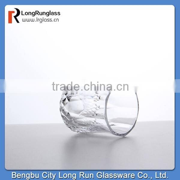 LongRun alibaba china bengbu Creative design nice quanlity hand cut crystal glass cup for wine chinese tableware