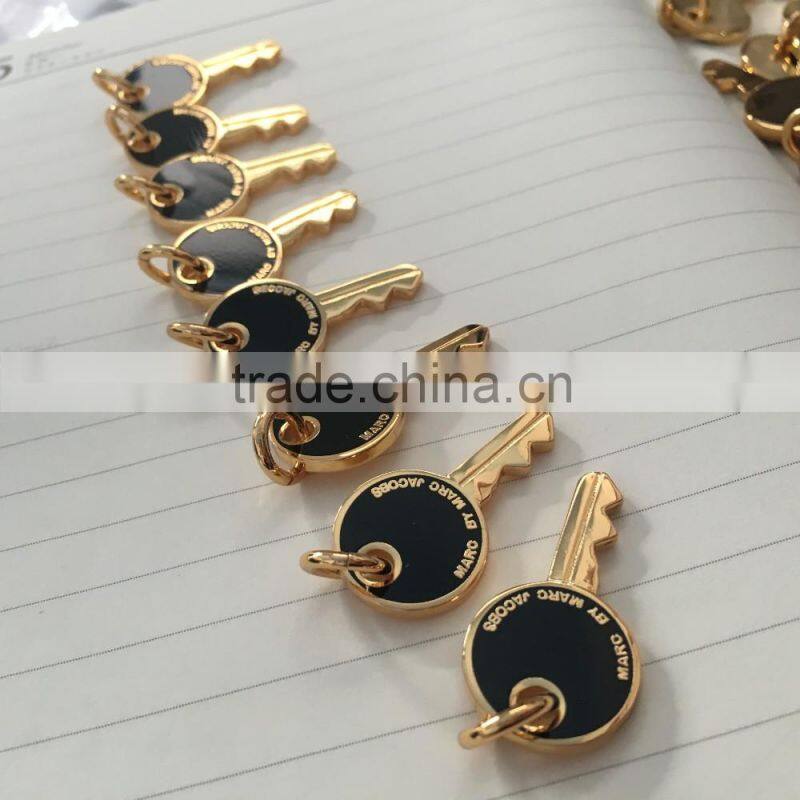 Whoelsale Metal Key From Chiese Factory,hardware part plating gold key