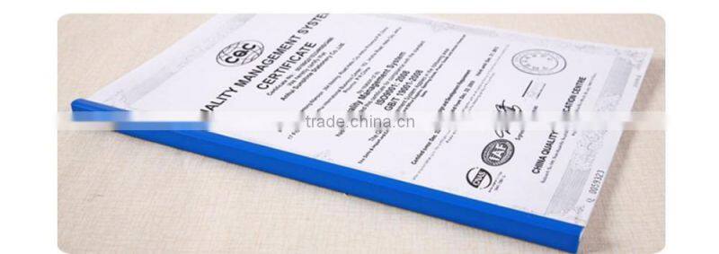 A4 Flat Back PVC Slide Binder/PVC Sliding Binder.