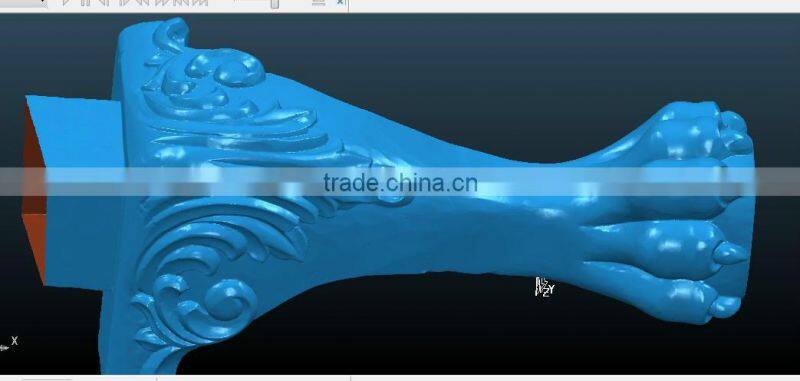 1.3 million/5.0 million pixels high precision 3d laser scanner