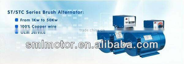 st 240v 1 phase 1500rpm alternators from china manufacturer