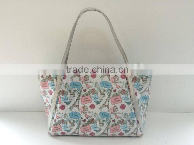 Canvas tote bag with coating