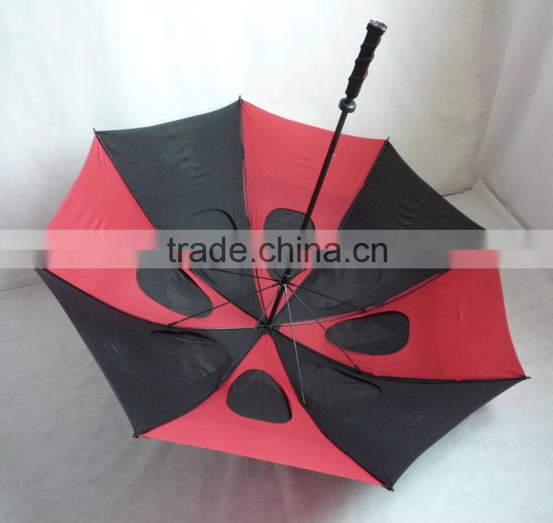 30" double layer umbrella/ air umbrella with high quality