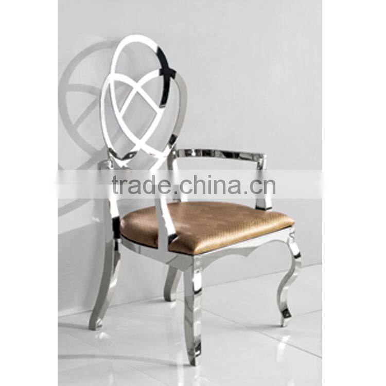 Luxury Stainless Steel Chairs/Dining Chairs Set OB039