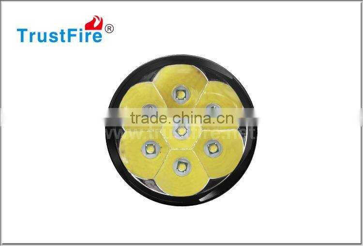 TrustFire X100 LED travel flashlight 8000lumens rechargeable flashlight led hiking flashlight 26650 camping,climbing,hiking