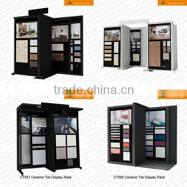 PX071 cheap alumminum granite sample case/marble display case/sample display box