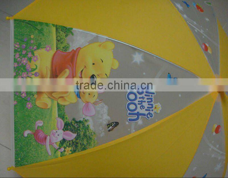 transparent PVC umbrella,lovely umbrella,cartoon umbrella