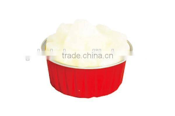 AP100B good quality square colorful aluminum foil baking cups box cup jelly ice cream cups pudding cupcakes