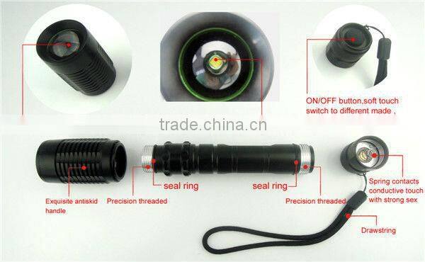 CREEXM-L T6 LED Focus Rechargeable Torch Light