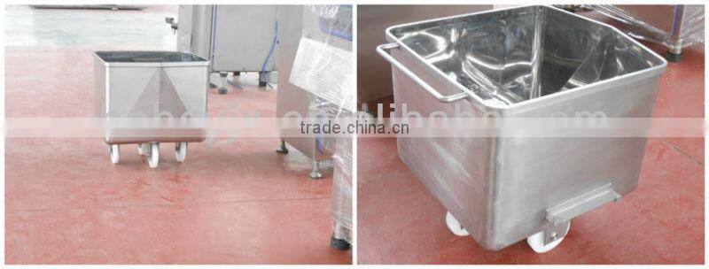 Vegetable & Fruit Skip Car / Container SUS 304 Stainless Steel 200L