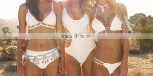 BSC101 2016 Hot sexy mature tight one piece printing skirt bikini swimwear