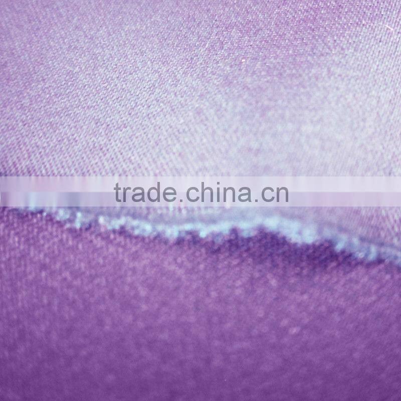 100% polyester shining spandex silk satin fabric for lady dresses
