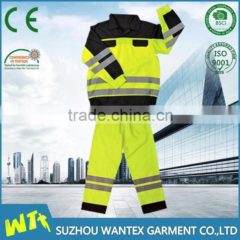 Hi-Viz ladies yellow outdoor work jacket suits design for working