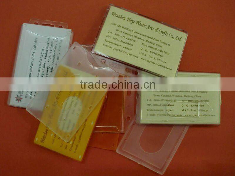 Promotional Business Card Holder, Plastic Card Cover
