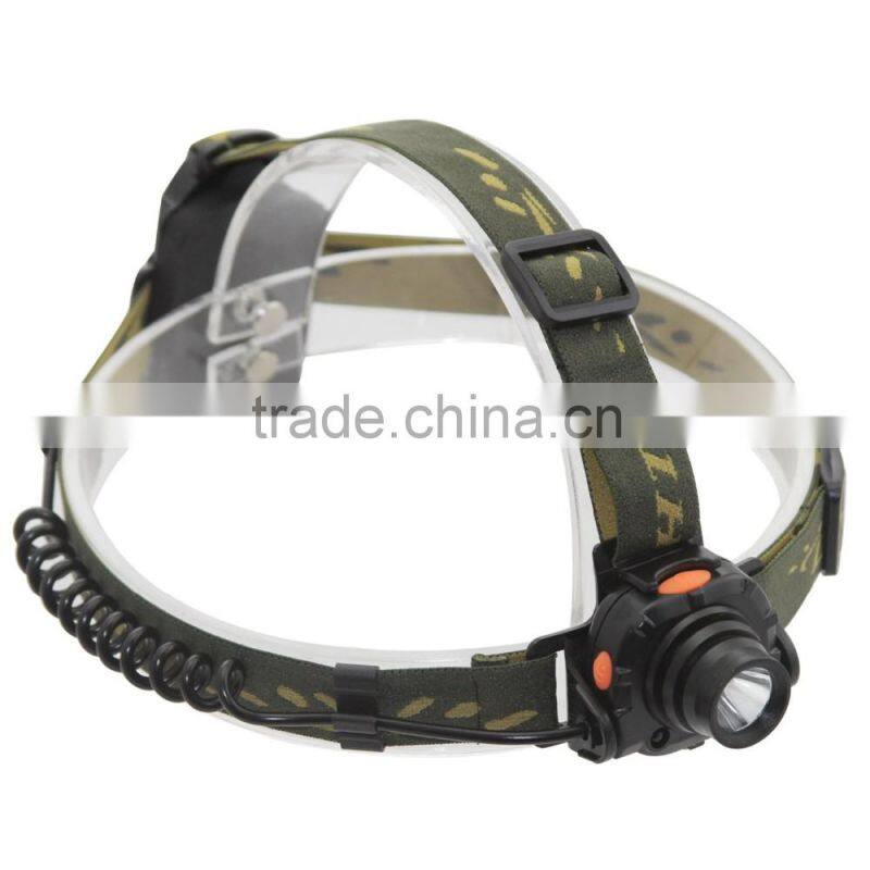 100M Distance Head Lamp 3* AAA Battery 900 Lumens LED Lamp IR Sensor Headlight Headlamp Lantern Flashlight Outdoor Camping