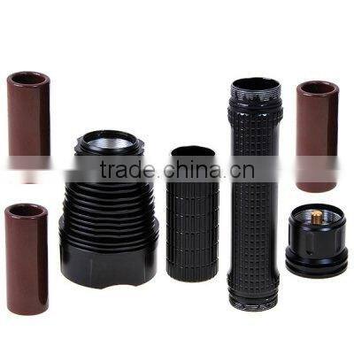 led super capacity aluminium fire proof torch pipe