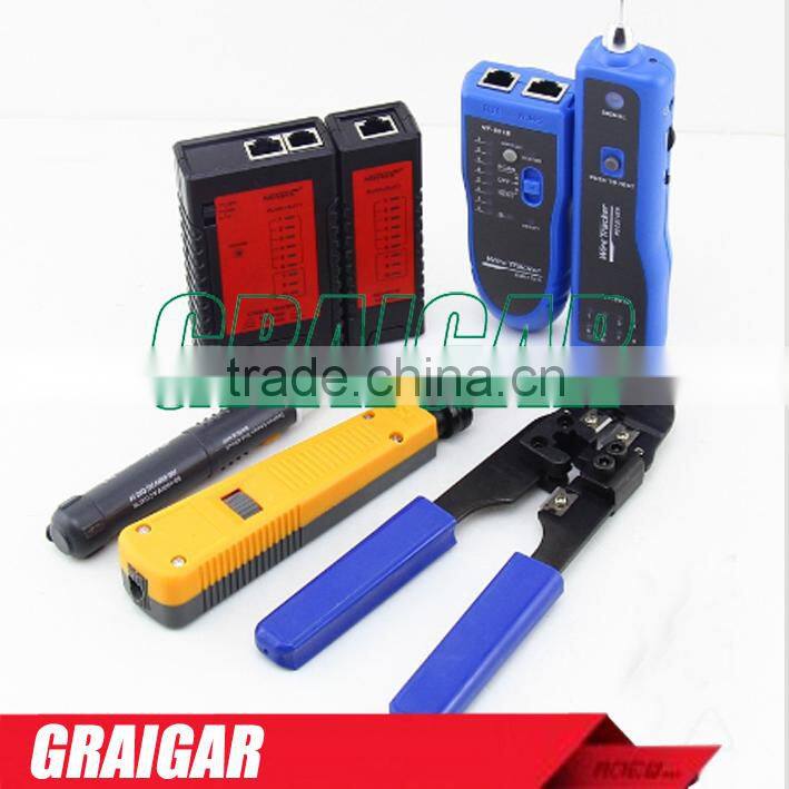 Network Toolkit NOYAFA NF-1107 incleded Wire Tracker Network Cable Tester Non-contact Voltage Detector Punch Tool Crimping Tool-
