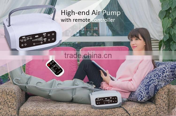 remote control Air pressure massage for legs arm and shoulder massager
