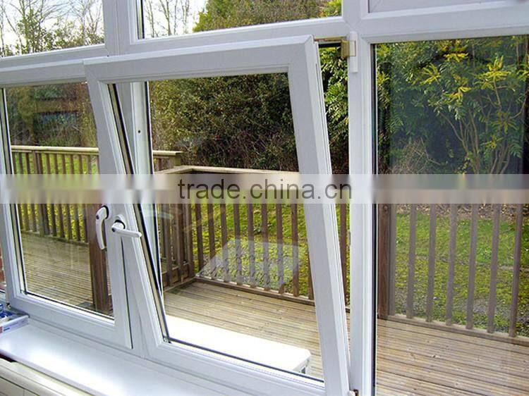 Modern house with aluminium Tilt and Turn Windows